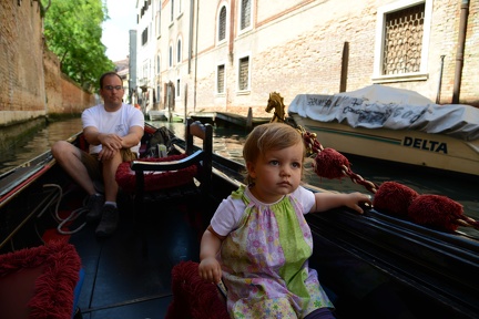 Doug and Greta on the Gondola